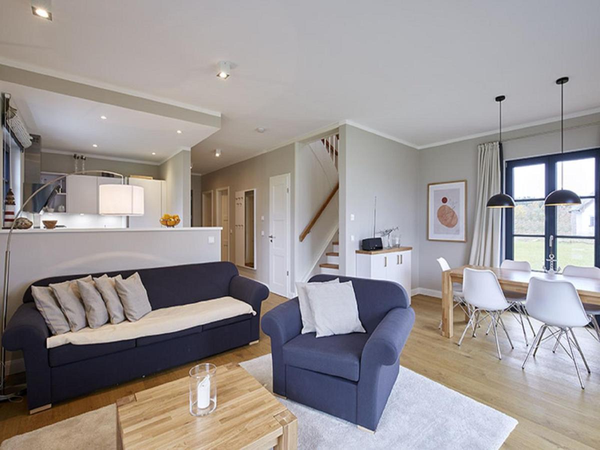 Reetland Am Meer - Premium Reetdachvilla Mit 3 Schlafzimmern, Sauna Und Kamin F14 Dranske Exterior foto
